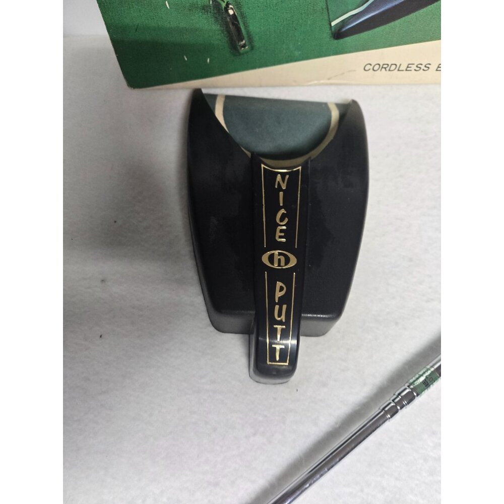 Vintage Automatic Cordless Electric Putting Set With Putter &amp; Ball - Nice Pu - Picture 4 of 15